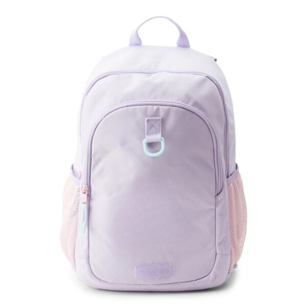 Girls Charlie Backpack with Lunchbox, Lavender